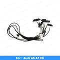 LED Cup Holder Light for Audi A6 C8 A7 A8 Q7 Q8 2019-2023 Interior Car Accessory Easy Install Ambient Lighting