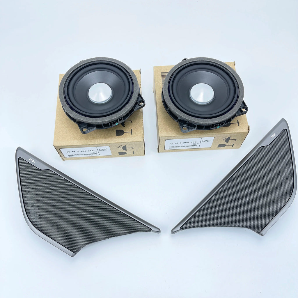 Car Front Door Speaker Cover For BMW G30 5 Series Panel Protect Stereo Midrange Loudspeaker Horn Lid Upgrade Replacement Trim
