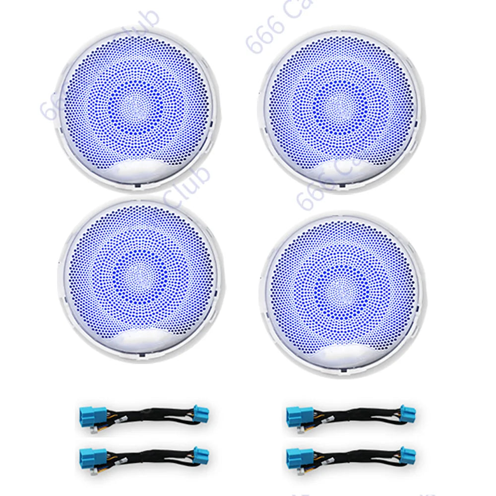 64 Colours LED Air Vents 3D Speaker For Mercedes Benz W213 E-Class E-Coupe E43 E53 E250 Interior Ambient Light Decorative Lamp