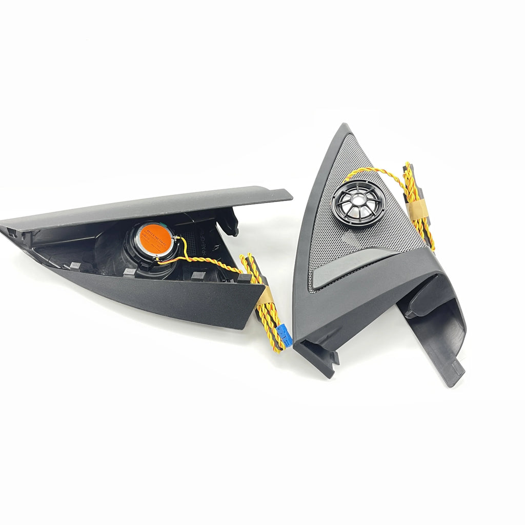Audio upgrade High quality horn triangle frame decoration For Car BMW New X3 G01 Speaker Trumpet Fit front door  tweeter cover