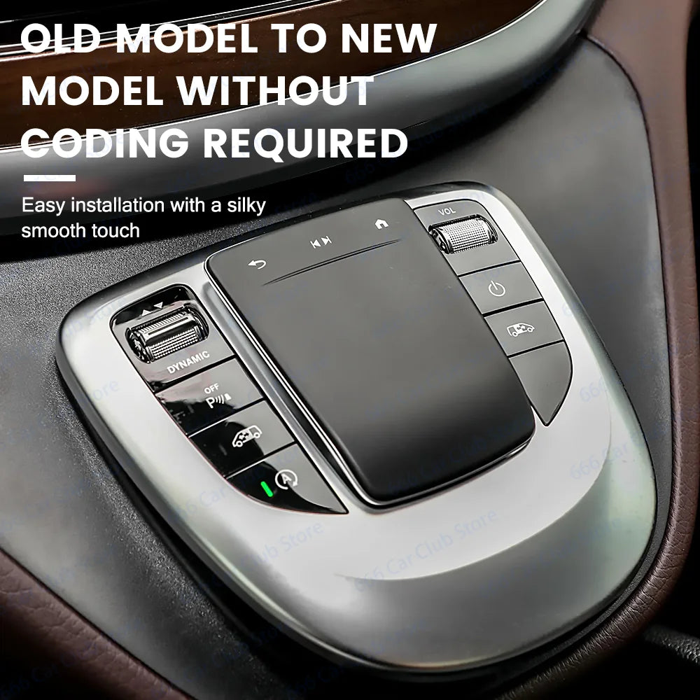 Touch The Multifunctional Mouse Buttons For Mercedes Benz W447 2015-2019 Old To New Original Car Central Control Knob Joystick