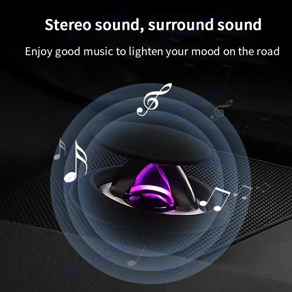 LED Lifting Tweeter Speaker For Audi A4 A5 A6 A7 Q5 Q7 Q8 C7 C8 B9 32 Colour Car Instrument Electric Treble Horn Decoration Part