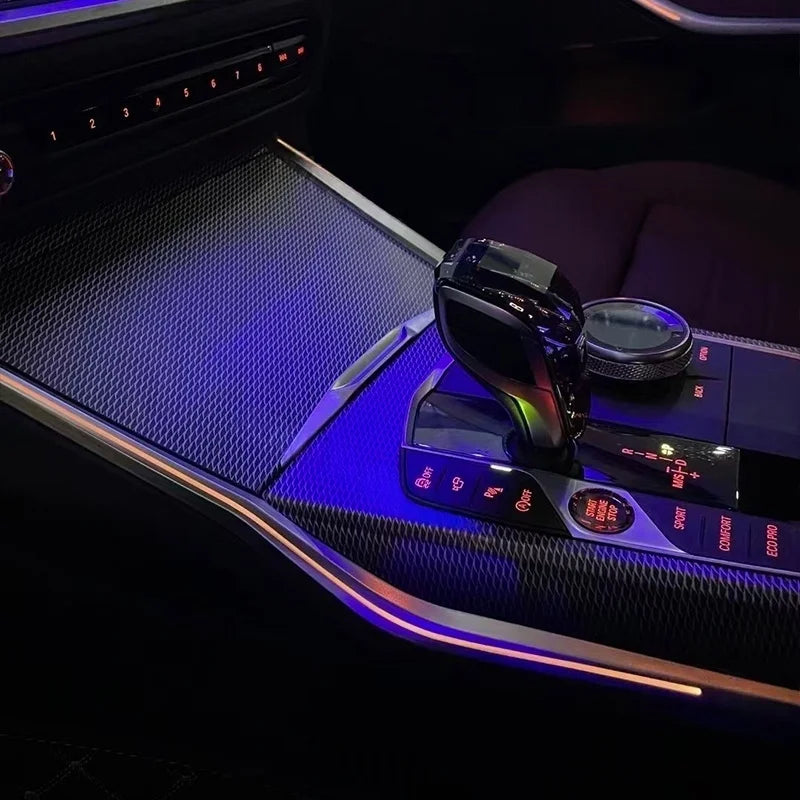 Center Console Saddle light 11 Colours For BMW New 3/4 Series G20 G22 M3 M4 LED Decorative lights Car Refit LED Ambient light