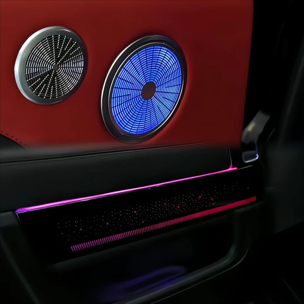 Car Interior Ambient Lighting for Land Rover Range Rover Sport 2014-2022 Dynamic Symphony 64-color LED Speaker Cover Light