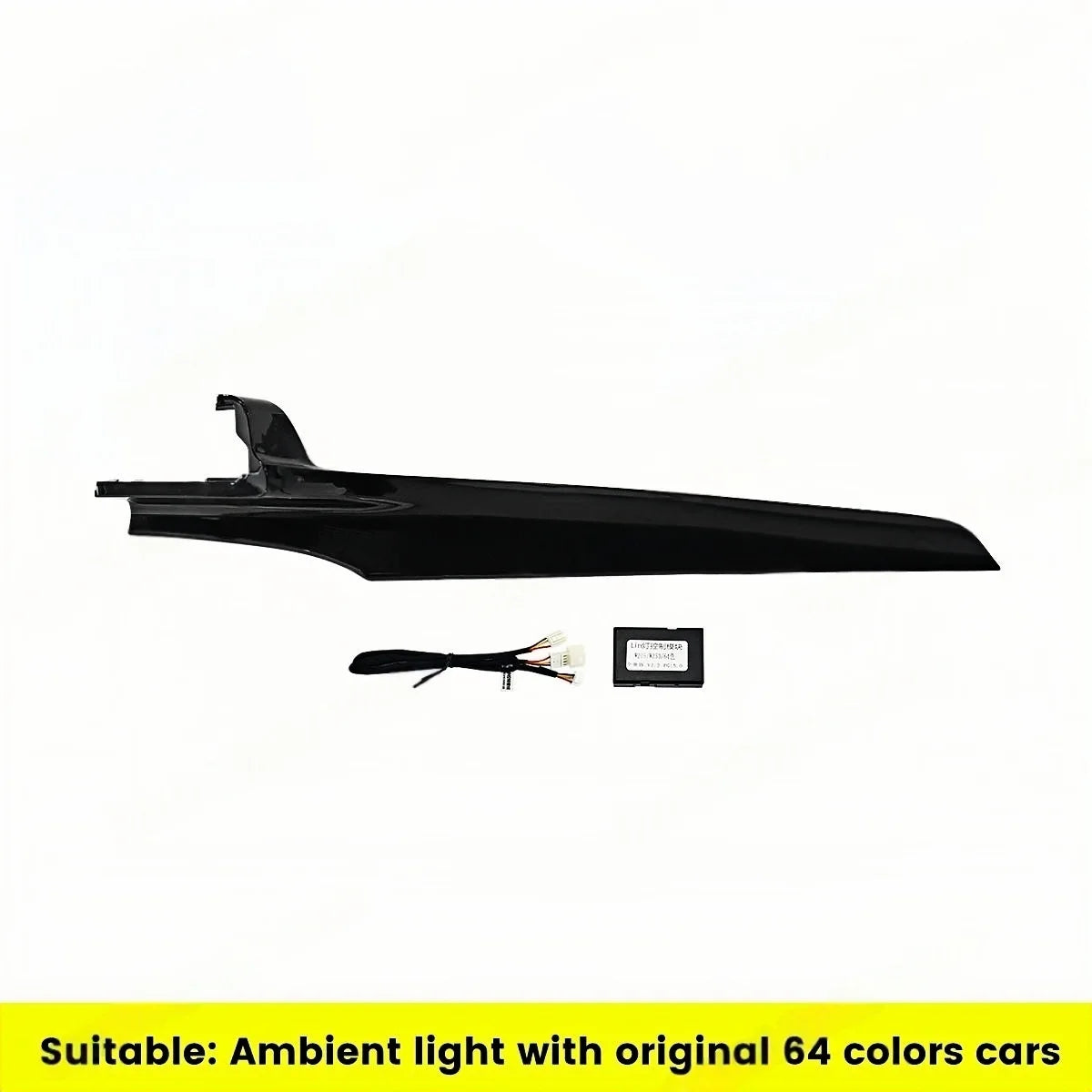 64 Color LED Copilot Lamp For Mercedes Benz W205 X253 C43 C63 Coupe GLC C-class Car RGB Passenger Instrument Panel Ambient Light