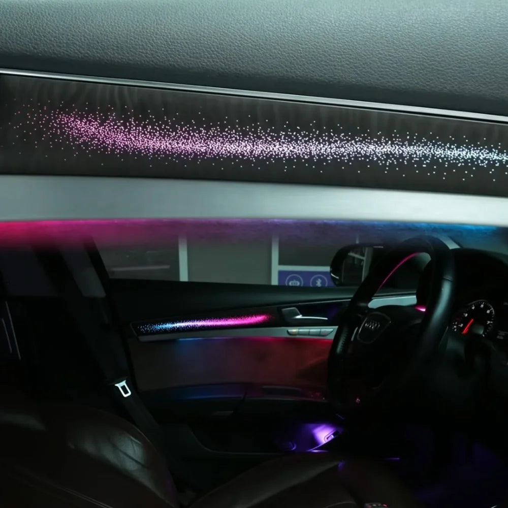 Upgrade Car Interior 64-color Ambient Lighting For Audi A8 A8L Models 2011-2017 Colorful Symphony LED Ambient Light Kit