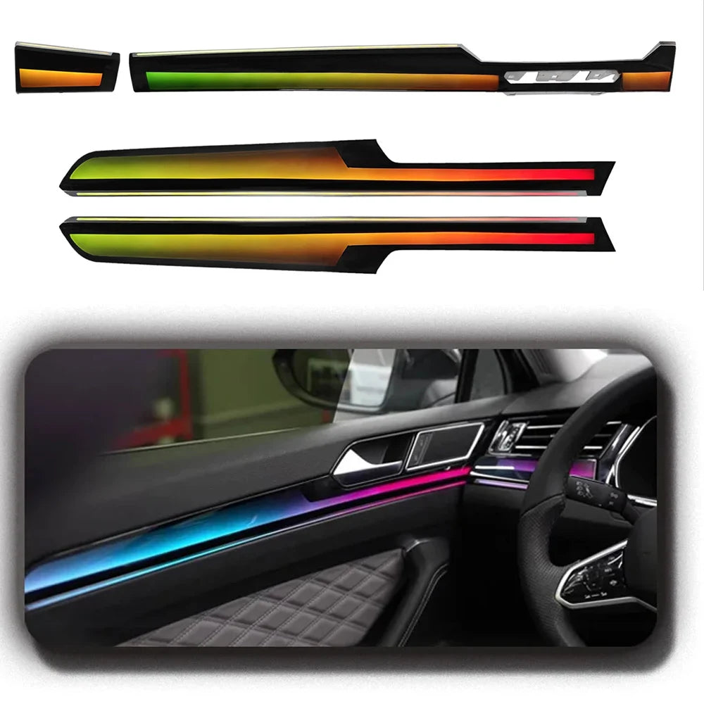 64 Color Car Ambient Light Symphony For Volkswagen VW Passat B8 Arteon 2017-2023Variant Dynamic Car Interior Led Light