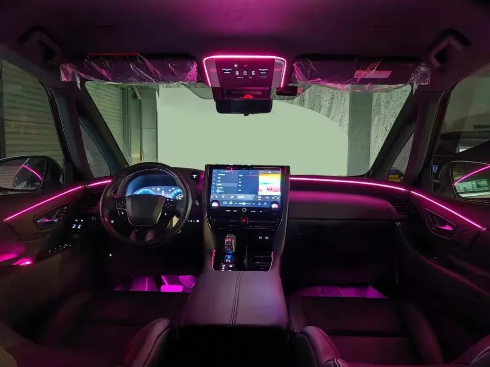 64 Colors LED Car Ambient Light for Toyota Alphard 40 Series RHD/LHD 2024-2025 Rainbow Car Accessories Interior Decoration