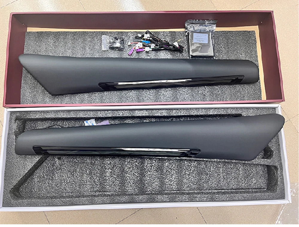 Black Grayt Door Panel Replacement Crystal Ambient Light For BMW 5 Series G60 Rear Door, 5 Series G60 Ambient Lighting Upgrade