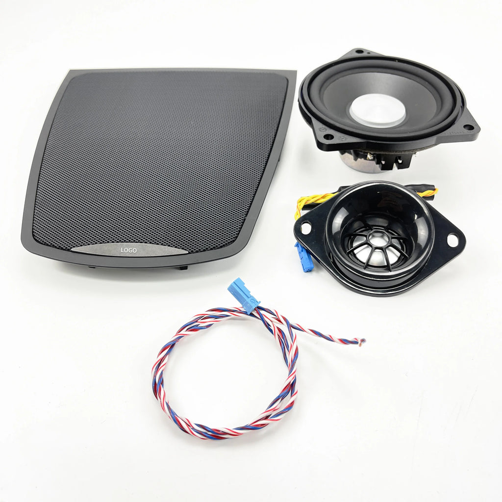 Center Dashboard Speaker For BMW 5 Series F10 F11 Car Console  Tweeter Speakers Loudspeaker Horn Cover Accessories Kit Upgrade