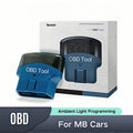 OBD For Mercedes-Benz A/B/C/GLC/CLA/GLA/ W176 W177 W246 W205 X253 W156 W117 X156 Ambient Light Function Menu Activation