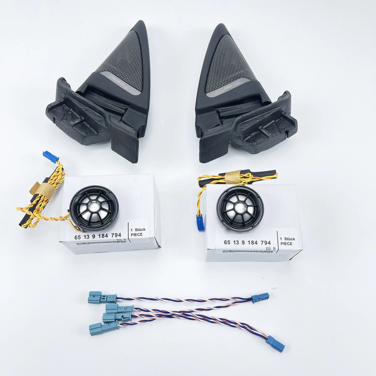 For BMW F32 F33 F36 4 Series Front Door Tweeter Cover Speakers Loudspeaker Horn Audio Modification Accessories Music Stereo