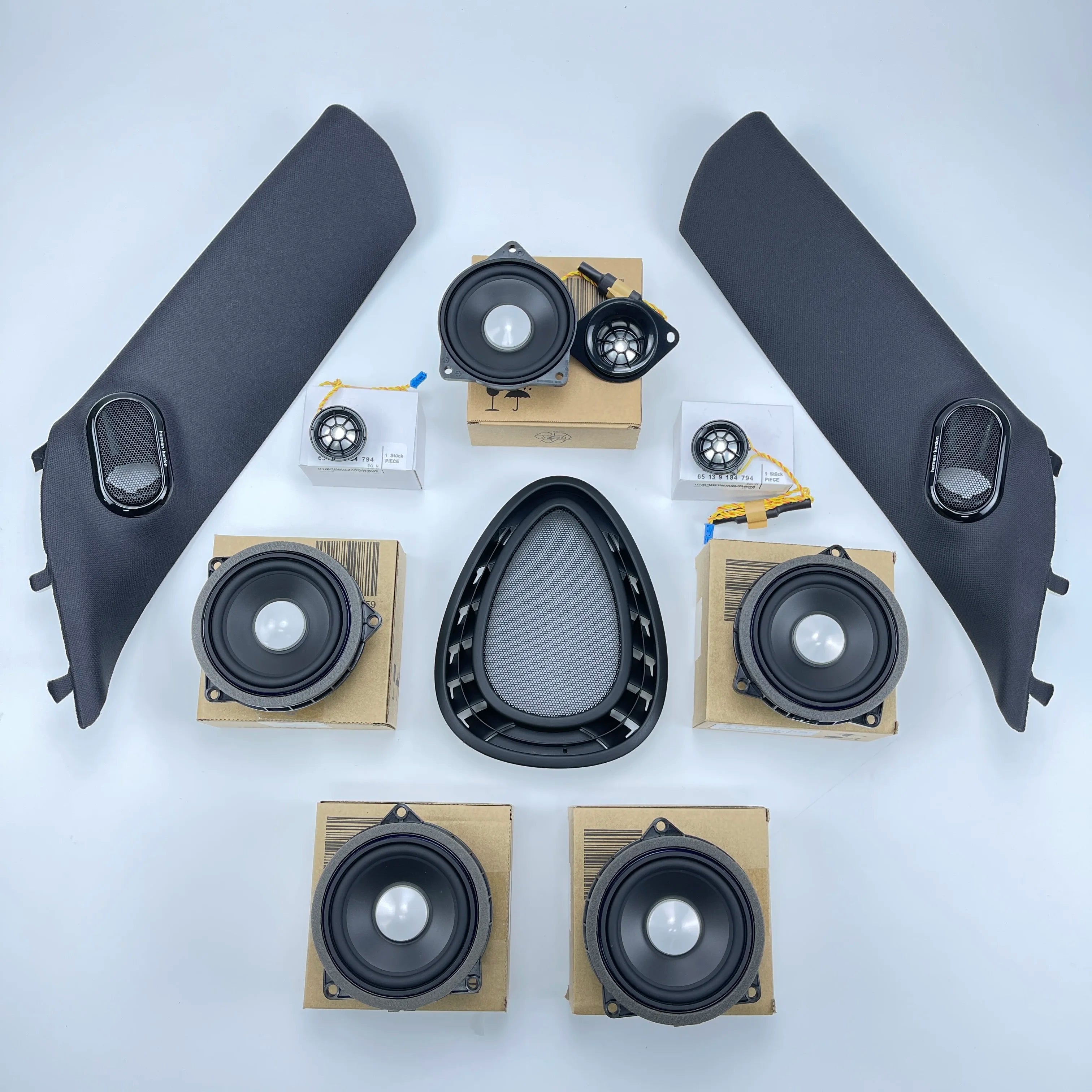 Cover For BMW Mini F54 F55 F56 Series Center console speaker Door midrange speaker tweeter, subwoofer  High Quality Loudspeaker