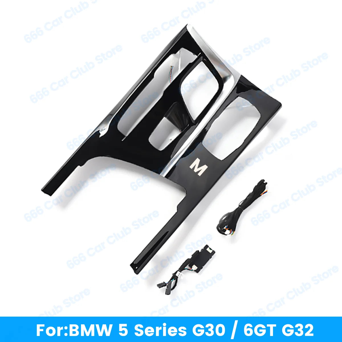 LED Center Console Saddle Light For BMW New 5 Series G30 G32 6GT M5 Car Decorative Light Modification Accessories