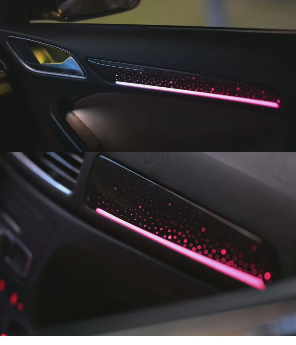 Automotive LED Ambient Light for Audi Q3 2013-2018 LED ambient light backlight ambiente interior modification screen control