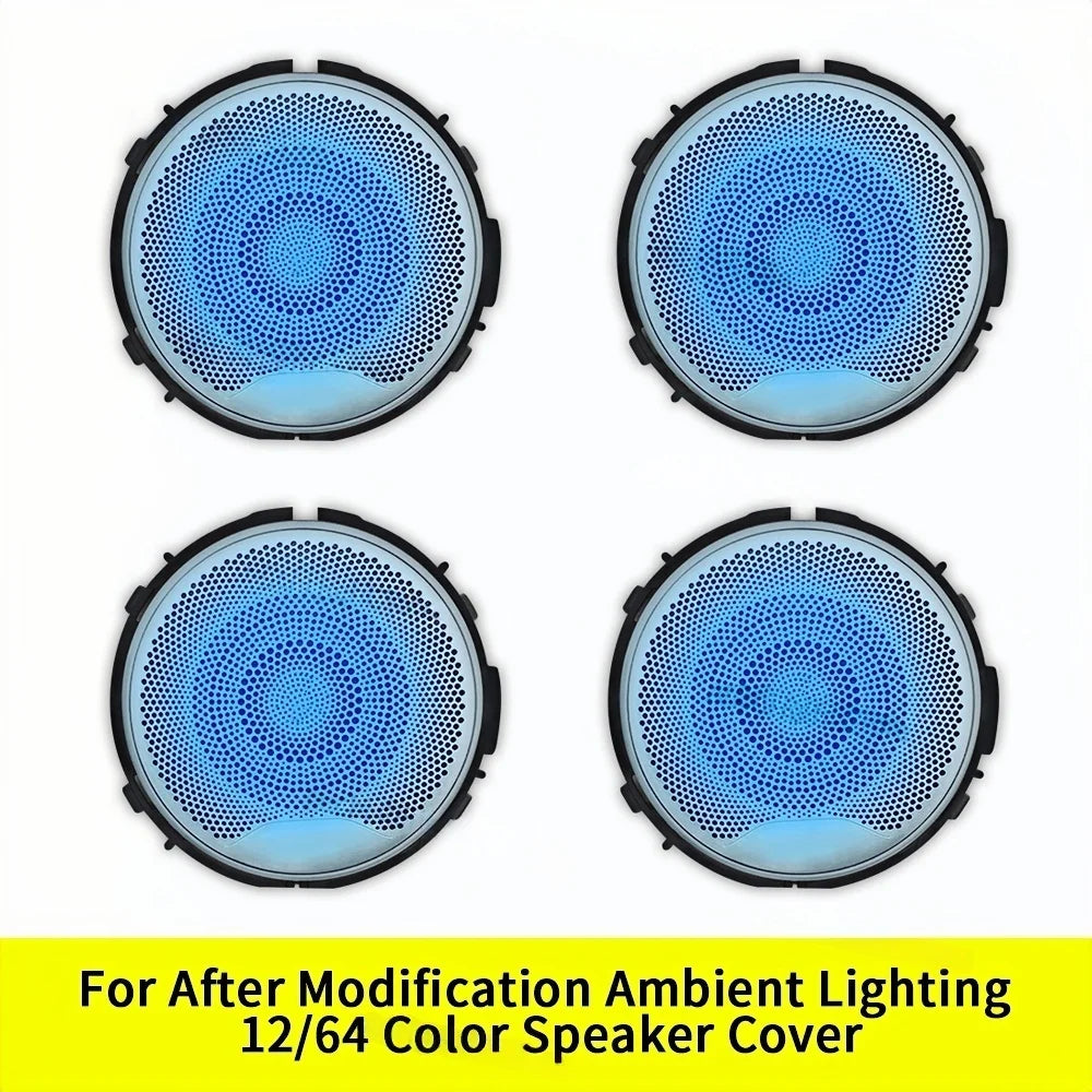 64 Colour LED Ambient Light For Mercedes Benz W205 X253 GLC Class C43 C63 Coupe Car Air Vent Turbine Nozzle Seat Decorative Lamp