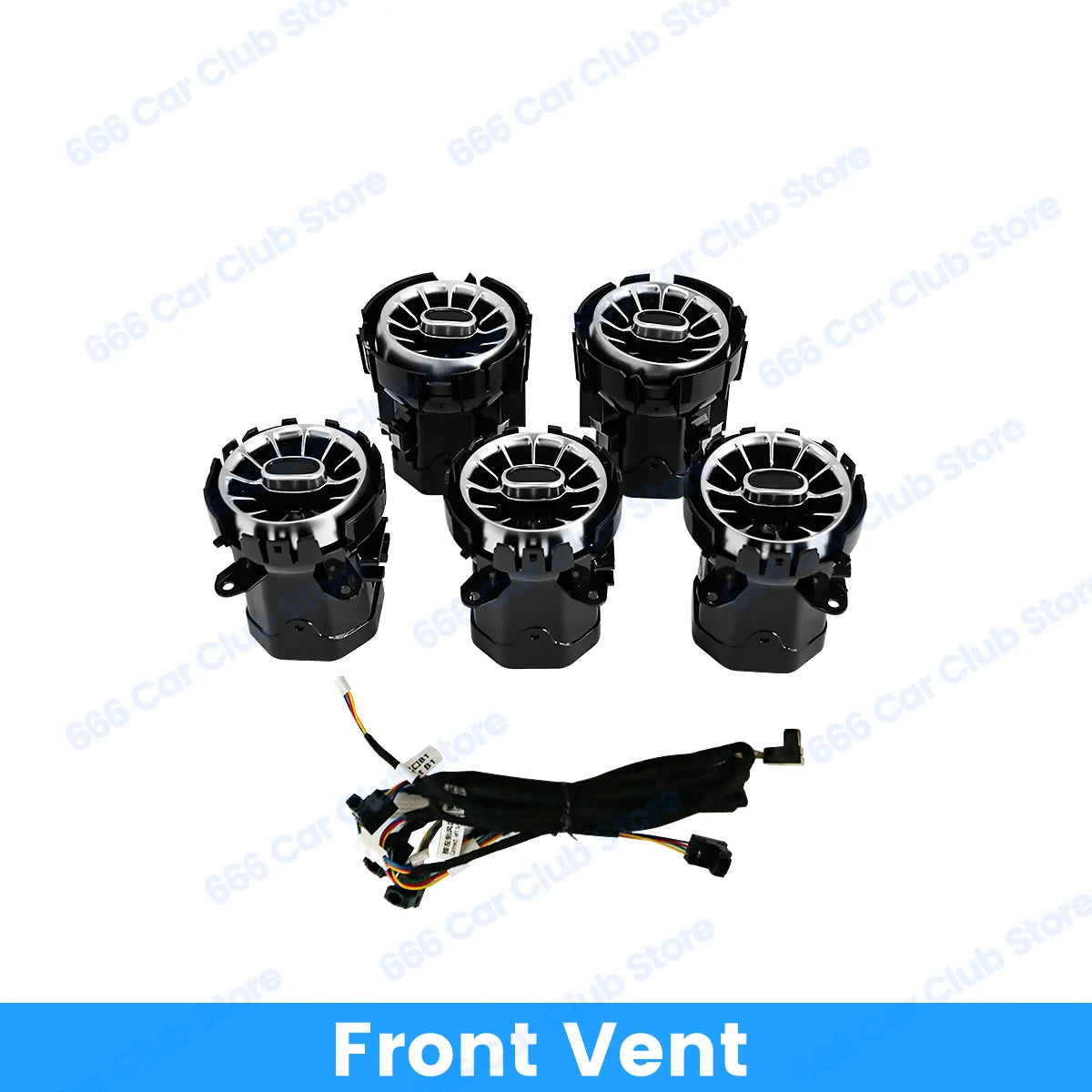 64 Colours LED Atmosphere lights For Mercedes Benz W247 GLB B Class Car RGB 4D Speaker Turbo Vent Decorative Ligh
