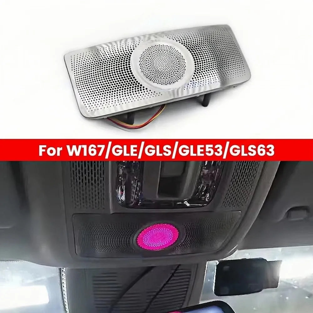 64 Colour LED Roof Ambient Light for Mercedes Benz  GLE GLS W167 GLE53 GLS63 2020-2025 Car Roof Panoramic Skylight Ambient Refit