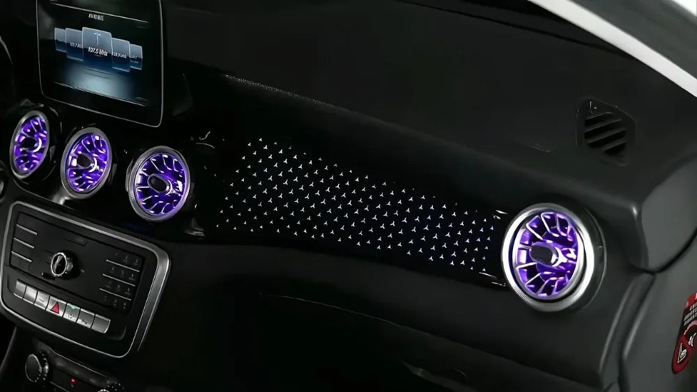 Ambient Lighting For Mercedes Benz GLAW156 2013-2019 Upgraded 256 Color CLAW117 Symphony Ambient Light Interior Rainbow Kit
