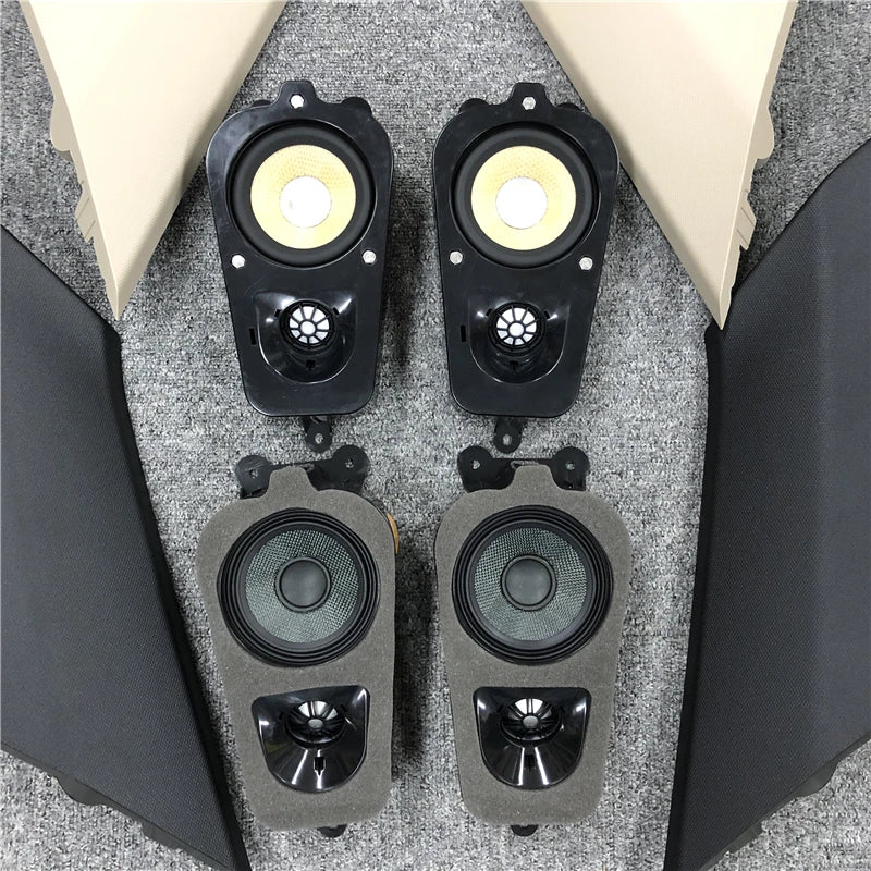 Car Rear Surround Speaker Cover For BMW X5 F15 X6 F16 Series  High Quality Audio Loudspeaker Trumpet Horn Head Treble Decor