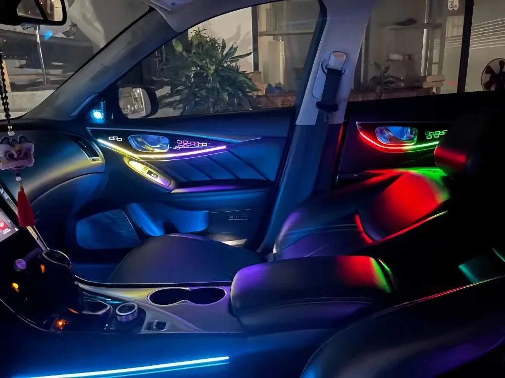 64 Color Car Ambient Light for Infiniti Q50/Q50L 2013-2022 Interior Atmosphere Lighting Accessories for Car Upgrade