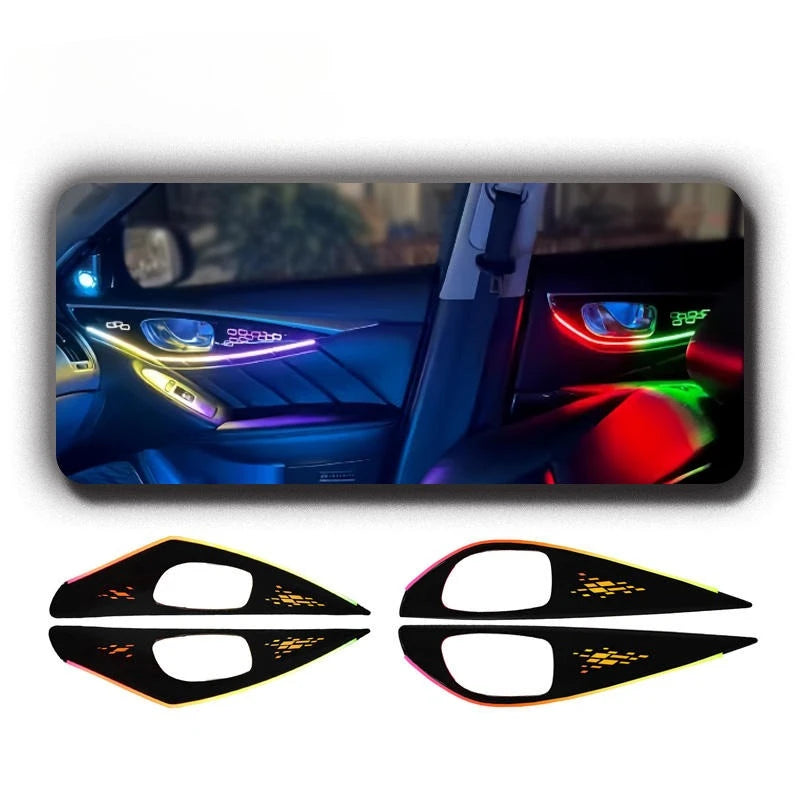 64 Color Car Ambient Light for Infiniti Q50/Q50L 2013-2022 Interior Atmosphere Lighting Accessories for Car Upgrade