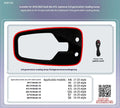 Car 1:1 mold original style strips design For Audi Q5 2018-2025 door speaker cover atmosphere light dynamic ambient light