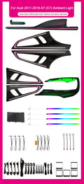 OEM Upgrade Interior LED Lighting For Audi A7 C7 2011-2018 Models - Symphony 64-Color Ambient Lighting Trim Accessories