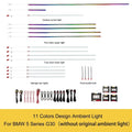 11 Colors OEM Design Ambient Light for BMW 5 Series G30 G31, G30 Interior Lighting Upgrade
