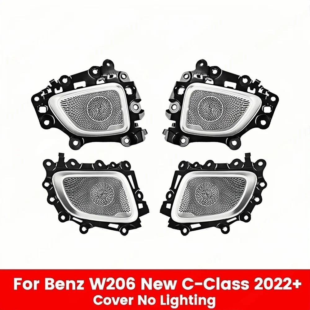 No Light Car Audio Cover A Pillar Door Speaker Cover For Mercedes Benz C Class W206 C200 C220 C260 C300 GLC X254 Car Accessories