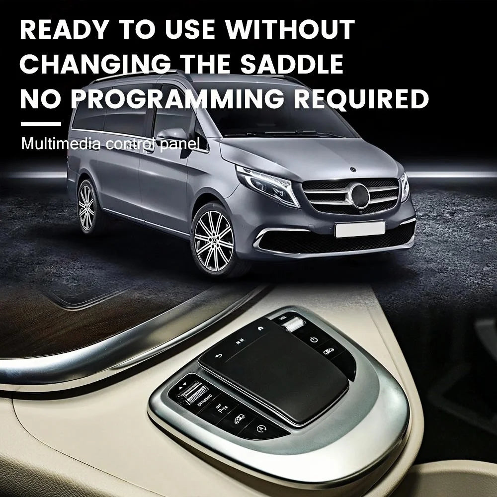 Old To New Original Car Central Control Knob Joystick Touch Mouse Multimedia Buttons For Mercedes Benz W447 V Class