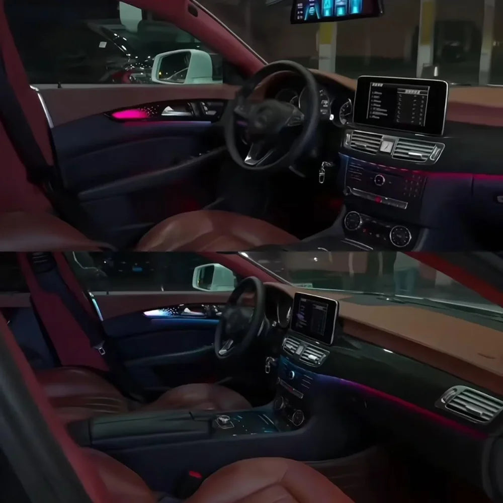 High-Quality 64-LED Interior Ambient Light Kit For Mercedes Benz CLS W218 Symphony Decoration Accessories Atmosphere Light