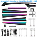 Automotive Inter LED Ambient Light for Toyota Hilux Revo 2015-2024 64 color dynamic Atmosphere door Panel Lights  APP control