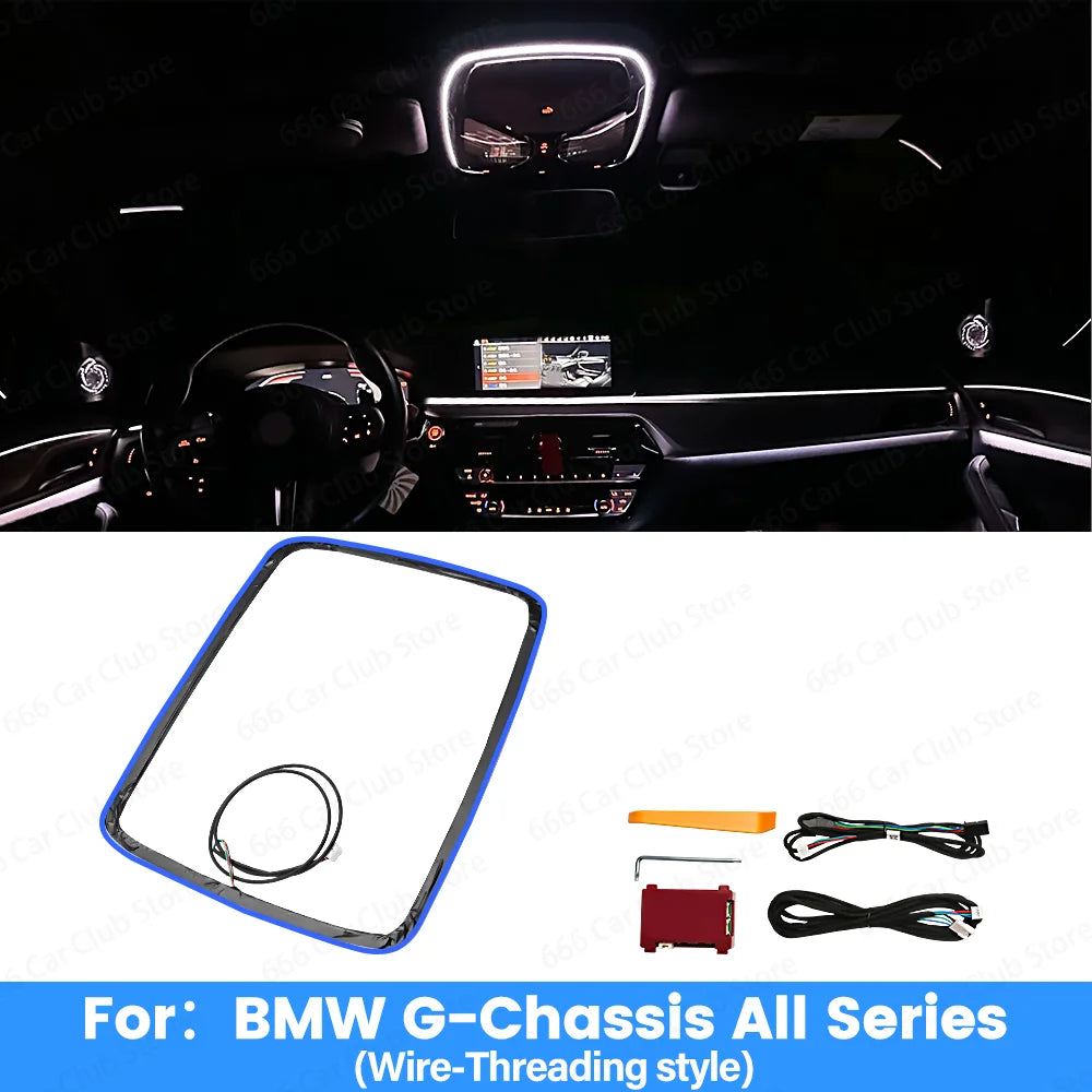 11 Colors Reading light Ambient Light Suitable For the Original Car BMW 2 3 4 5 6GT 7 8 Series G20 G30 G05 G06 G07 G01 G60 G70