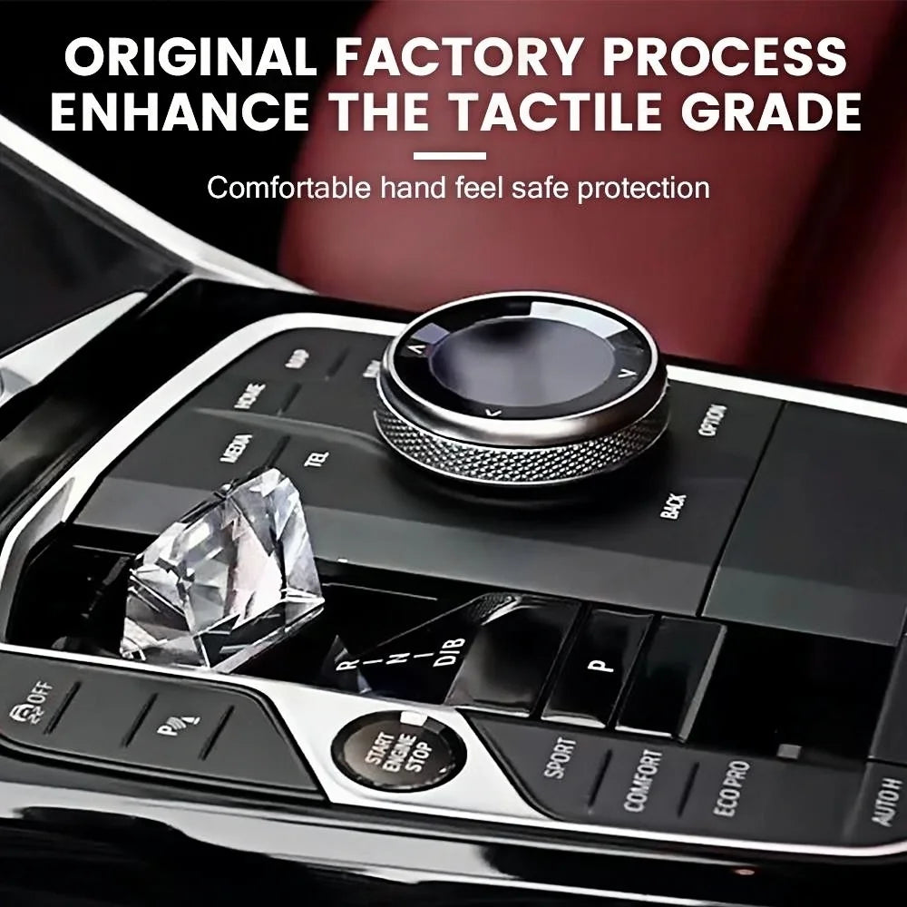 RHD Crystal Gear Paddle Shifter Lever Knob For BMW 2 3 4 Series G20 G21 G22 G26 G28 X5 X6 X7 Engine Start Button Kit 4pcs