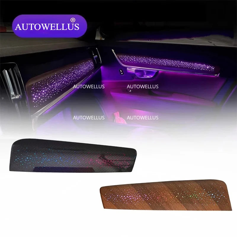 Car LED Interior Light Kit for Volvo S90 2017-2025 Models 64-color Symphony Starry Sky Ambient Light Decorative Accessories