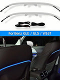 64 Colours Seat back light For Mercedes Benz 2020 GLE350 W167 GLS450 AMG GLE53 Interior Decorate Ambient Light Modification Kit