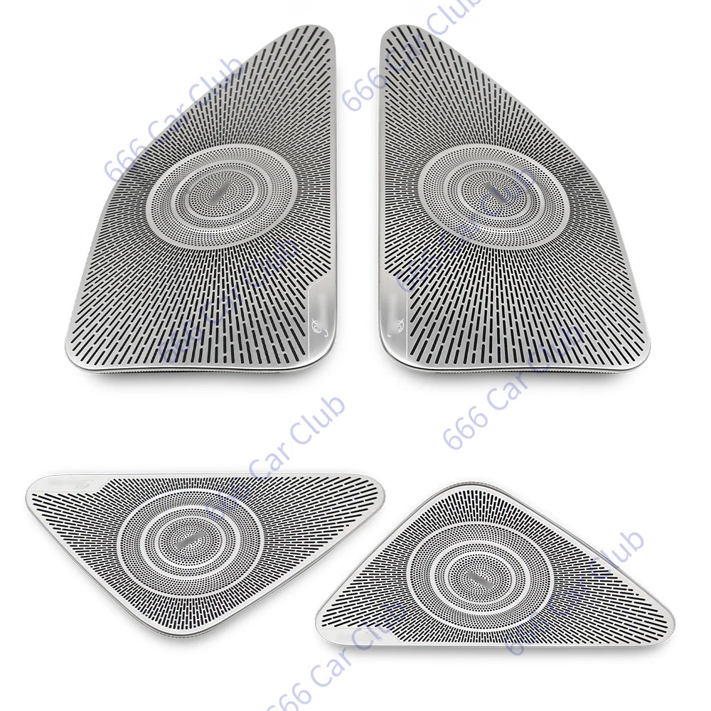 64 Colours Car Roof Surround Speaker For Mercedes-Benz S-Class W223 S450L S500 S480 S680 LED Speaker Cover 4D Rotating Tweeter