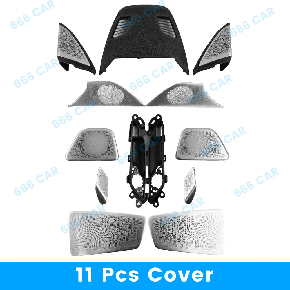 LED Speaker Cover Lamp For BMW G30 New 5 Series 11 Colour Car RGB Tweeter Midrange HiFi Music Stereo Horn Ambient Light Decorate