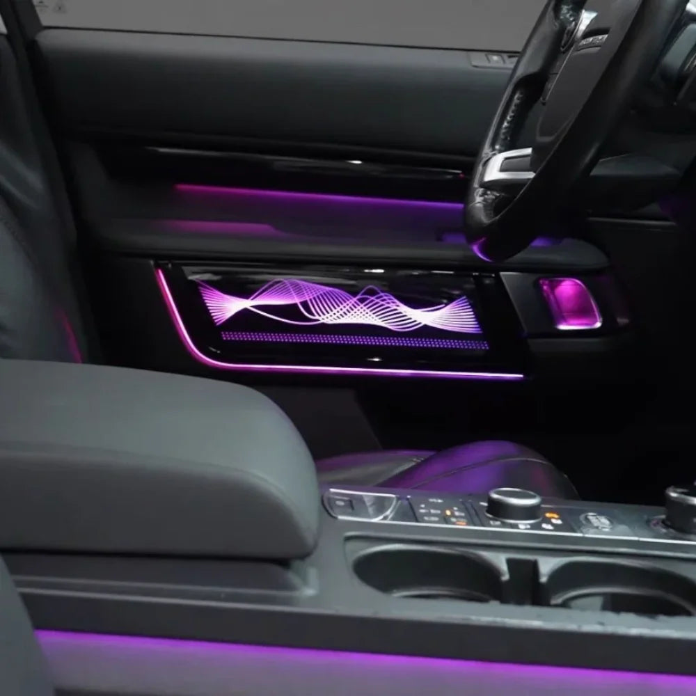 Interior LED Ambient Light for Land Rover Discovery 5 2017-2025 Models with 64-color Ambient Light Modification Accessories