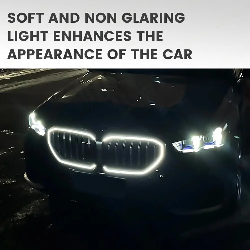 LED Light Grille For BMW New 5 Series G60 G61 i5 Style Kidney Grille Front Grill Grid M Sport Illuminated With Lamp Auto Parts