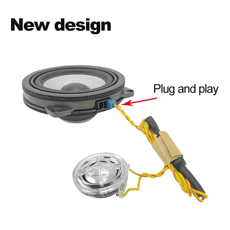 4.5 In Door Panel Midrange Horn For BMW G20 G30 G32 G11 G12 G14 G15 G16 F92 F93 High Quality HIFI Music Loundspeaker Accessories