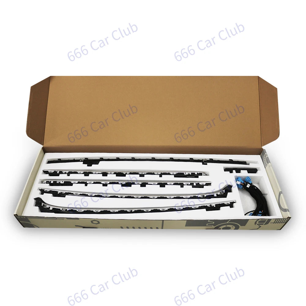 64 Colors LED Active Ambient Light For Mercedes Benz 2021+ W223 S-Class S450L S480 S500L 4D Speaker Decorative lights Refit