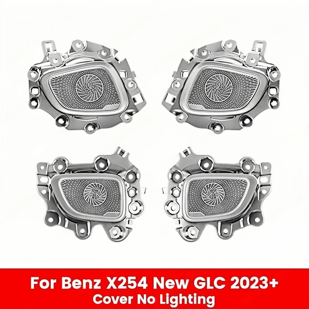 No Light Car Audio Cover A Pillar Door Speaker Cover For Mercedes Benz C Class W206 C200 C220 C260 C300 GLC X254 Car Accessories