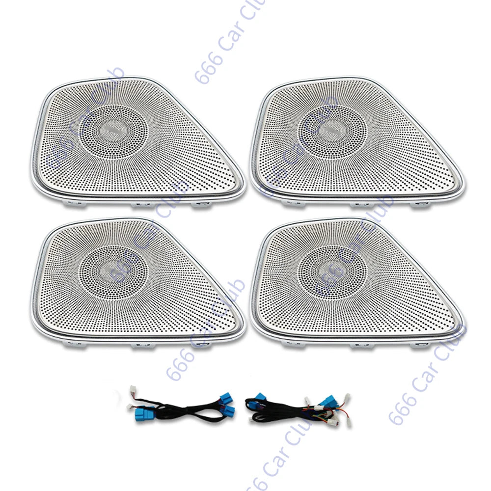 64 Colours Ambient Light For Mercedes Benz W177 W118 W247 A/B/CLA/GLA/GLB Class RGB LED Air Vents Car Door Seats Decorative Lamp