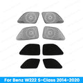 Mercedes Benz S Class W222 2014-19 No Light Door Audio Speaker Panel Trim Cover Car Part Accessory
