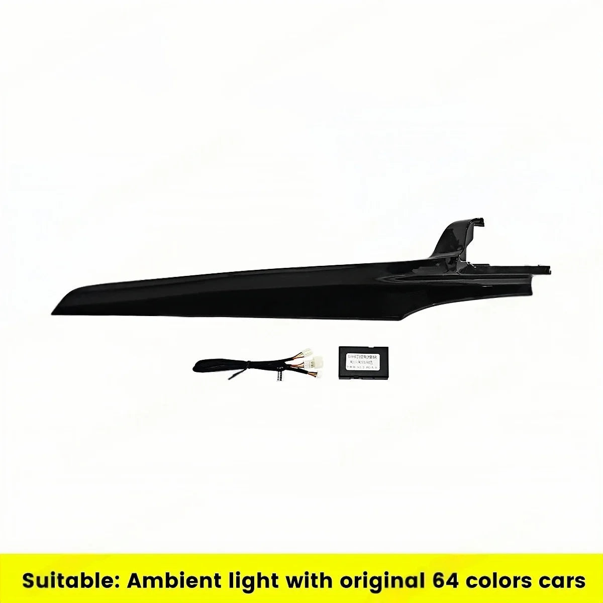 64 Color LED Copilot Lamp For Mercedes Benz W205 X253 C43 C63 Coupe GLC C-class Car RGB Passenger Instrument Panel Ambient Light