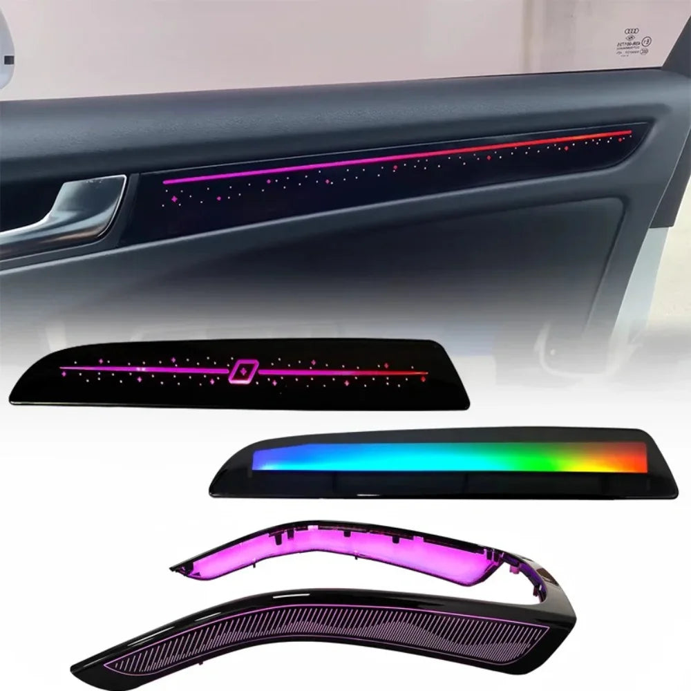 Car LED Interior Lighting For Audi A4L B8 Q5 2009-2017 64-color Starry Sky Symphony Ambient Lighting Decorative Accessories