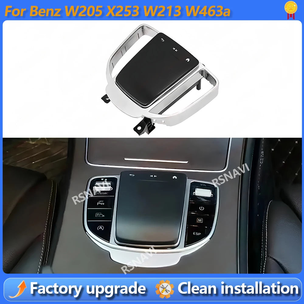 Old To New Original Car Central Control Knob Joystick Touch Mouse Multimedia Buttons For Mercedes Benz W205 GLC W213 G-Class