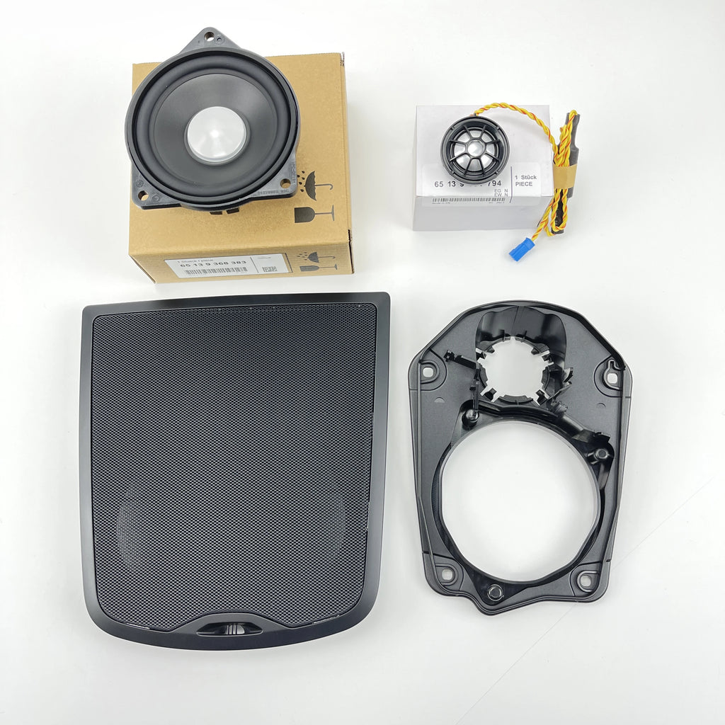 Audio upgrade High quality horn triangle frame decoration For Car BMW New X3 G01 Speaker Trumpet Fit front door  tweeter cover